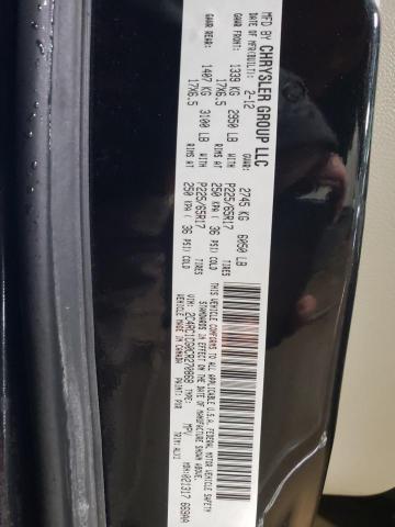 2C4RC1CG0CR270868 - 2012 CHRYSLER TOWN & COU TOURING L BLACK photo 13