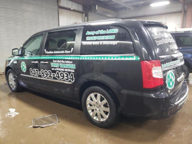 2C4RC1CG0CR270868 - 2012 CHRYSLER TOWN & COU TOURING L BLACK photo 2