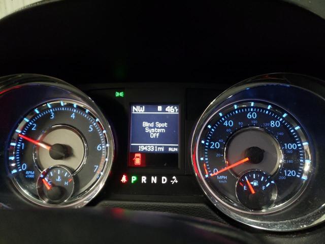 2C4RC1CG0CR270868 - 2012 CHRYSLER TOWN & COU TOURING L BLACK photo 9