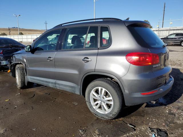 WVGBV7AXXFW512283 - 2015 VOLKSWAGEN TIGUAN S GRAY photo 2