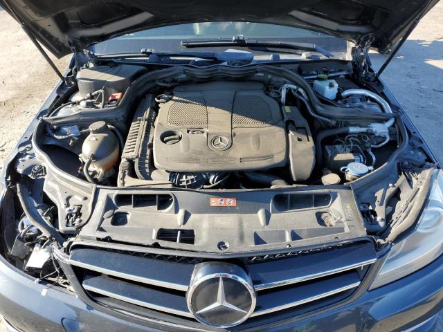 WDDGJ5HBXEG167842 - 2014 MERCEDES-BENZ C 350 GRAY photo 11