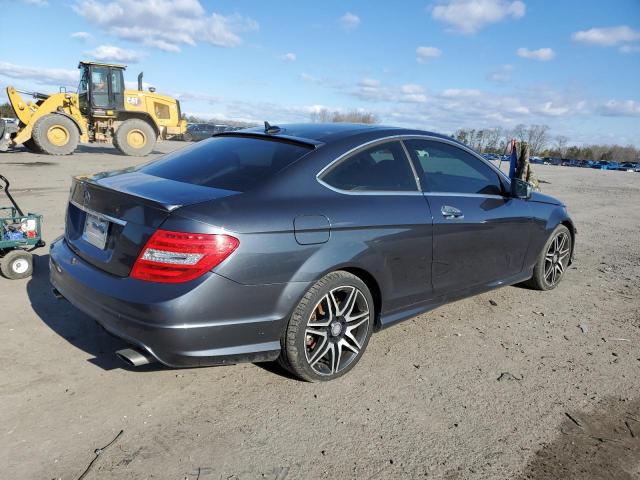 WDDGJ5HBXEG167842 - 2014 MERCEDES-BENZ C 350 GRAY photo 3