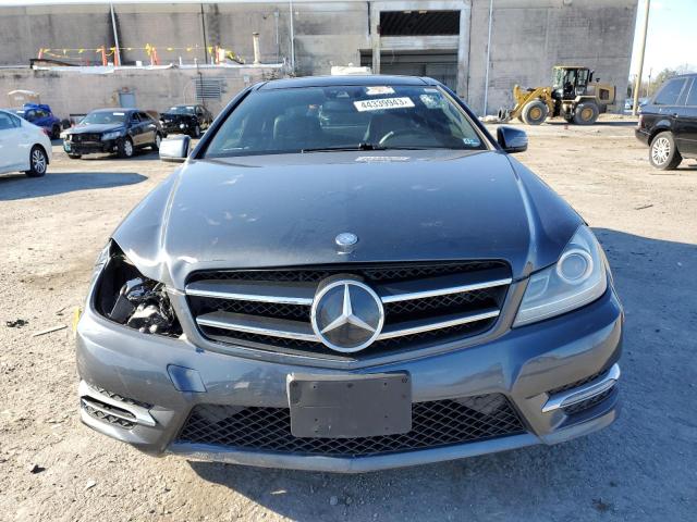 WDDGJ5HBXEG167842 - 2014 MERCEDES-BENZ C 350 GRAY photo 5