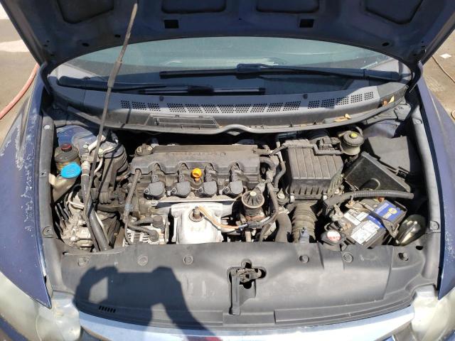 2HGFA16639H510765 - 2009 HONDA CIVIC LX-S أزرق صورة 11