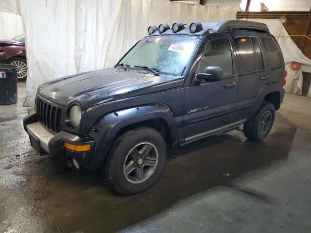 1J4GL38K93W642628 - 2003 JEEP LIBERTY RENEGADE BLACK photo 1