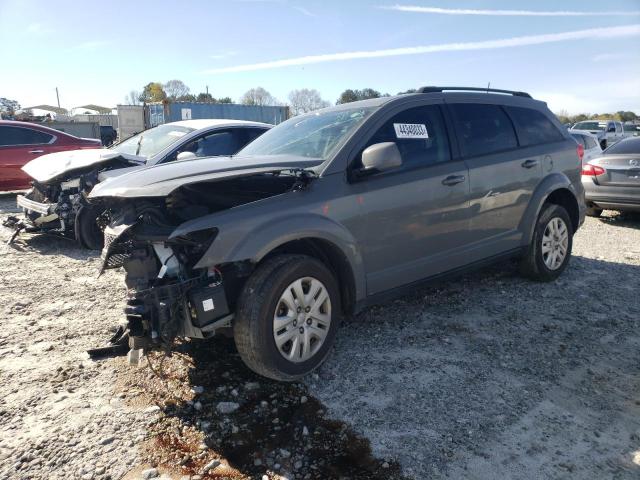 3C4PDCBB7KT783939 - 2019 DODGE JOURNEY SE GRAY photo 1