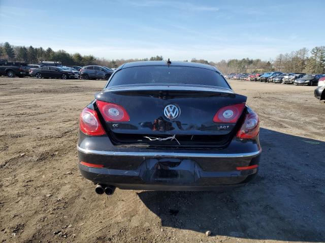 WVWHP7AN8CE546473 - 2012 VOLKSWAGEN CC LUXURY BLACK photo 6