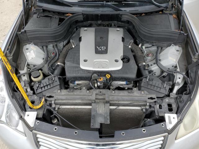 JNKAJ09F38M358320 - 2008 INFINITI EX35 BASE SILVER photo 12