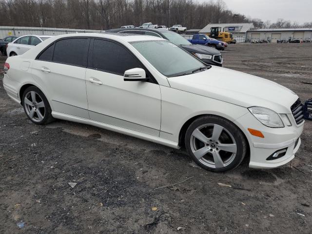 WDDHF8HB0BA444987 - 2011 MERCEDES-BENZ E 350 4MATIC WHITE photo 4