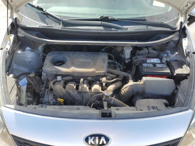 KNADM4A38H6015017 - 2017 KIA RIO LX SILVER photo 11