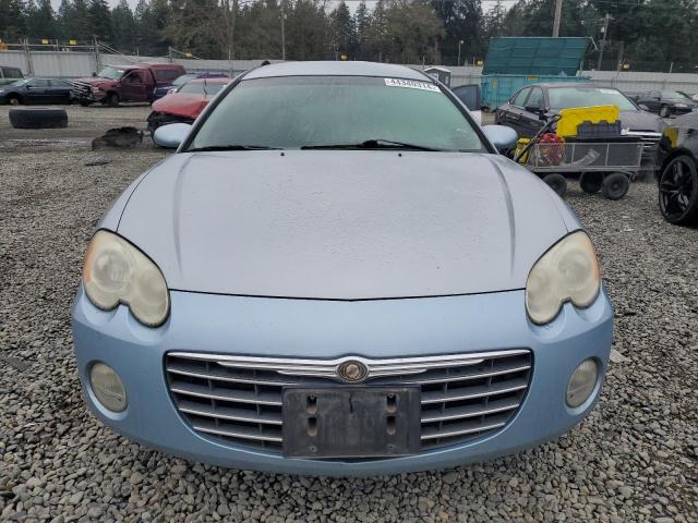 4C3AG52H24E107644 - 2004 CHRYSLER SEBRING LIMITED BLUE photo 5