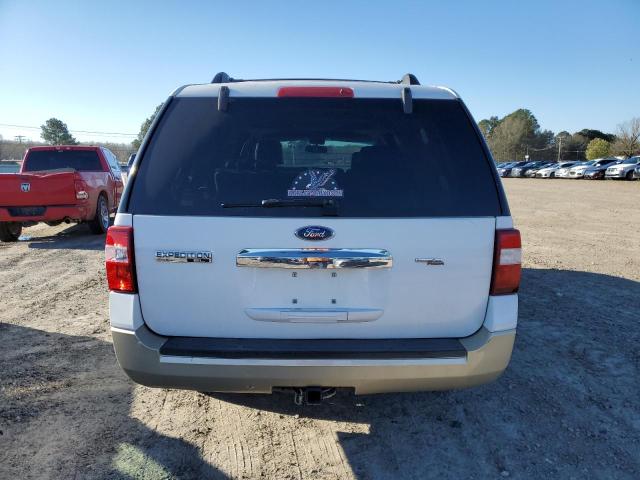 1FMFK175X7LA57872 - 2007 FORD EXPEDITION EL EDDIE BAUER WHITE photo 6