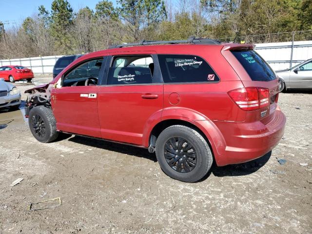 3D4GG47B89T517901 - 2009 DODGE JOURNEY SE RED photo 2