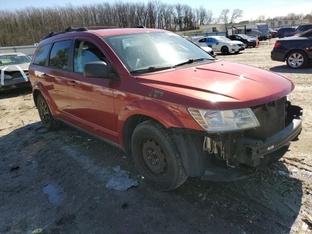 3D4GG47B89T517901 - 2009 DODGE JOURNEY SE RED photo 4