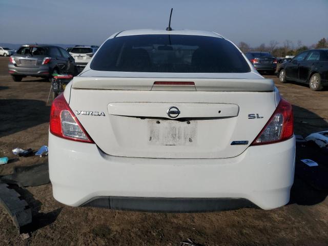 3N1CN7AP6FL959968 - 2015 NISSAN VERSA S WHITE photo 6