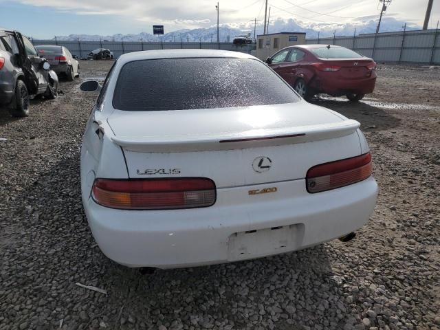 JT8UZ30C6S0041382 - 1995 LEXUS SC 400 WHITE photo 6