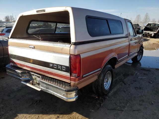 1FTEF15N0RLB57828 - 1994 FORD F150 BURGUNDY photo 3