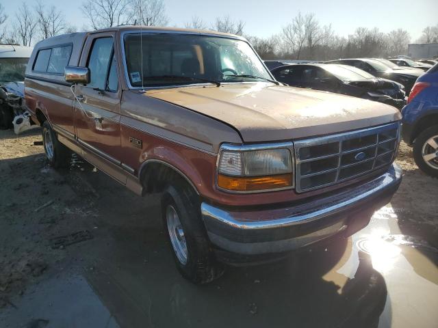 1FTEF15N0RLB57828 - 1994 FORD F150 BURGUNDY photo 4