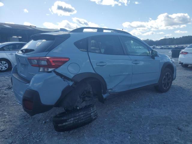 JF2GTAPC0MH397519 - 2021 SUBARU CROSSTREK PREMIUM BLUE photo 3