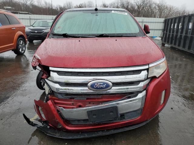 2FMDK4KC6BBA51638 - 2011 FORD EDGE LIMITED RED photo 5