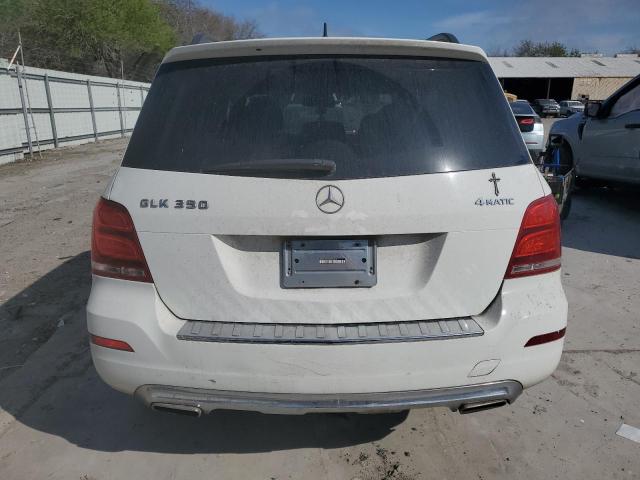 WDCGG8JB3DG058295 - 2013 MERCEDES-BENZ GLK 350 4MATIC WHITE photo 6