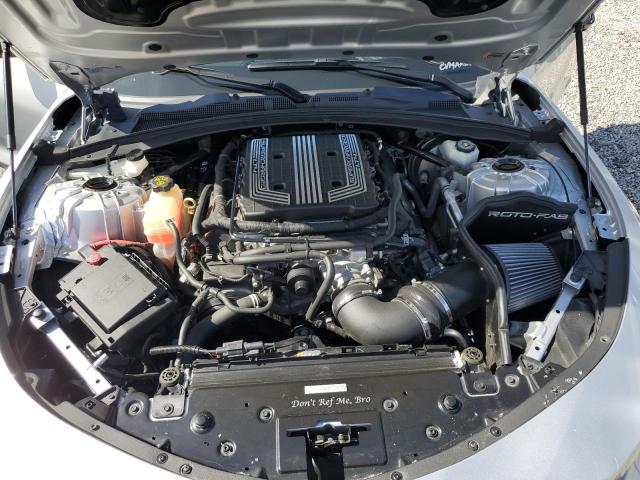 1G1FK3D69H0196772 - 2017 CHEVROLET CAMARO ZL1 银色 照片 11