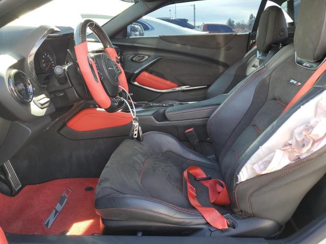 1G1FK3D69H0196772 - 2017 CHEVROLET CAMARO ZL1 银色 照片 7