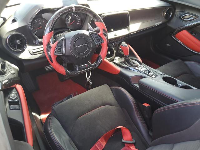 1G1FK3D69H0196772 - 2017 CHEVROLET CAMARO ZL1 银色 照片 8