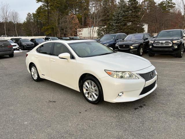 JTHBW1GG6E2042229 - 2014 LEXUS ES 300H WHITE photo 1