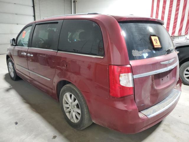 2C4RC1GG1GR247437 - 2016 CHRYSLER TOWN & COU LIMITED PLATINUM MAROON photo 2