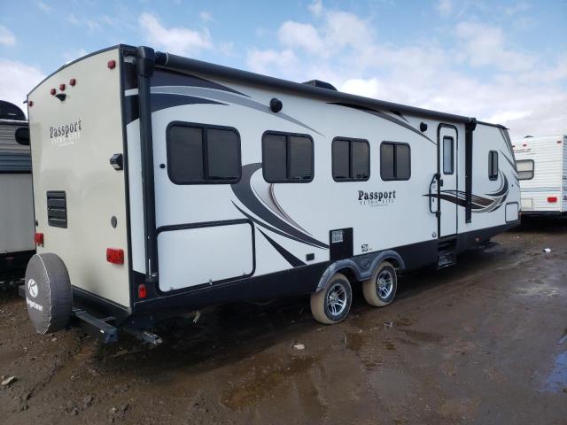 4YDT29025KK411802 - 2019 KEYSTONE CAMPER WHITE photo 4