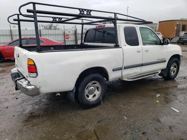 5TBRT3416YS054374 - 2000 TOYOTA TUNDRA ACCESS CAB WHITE photo 3