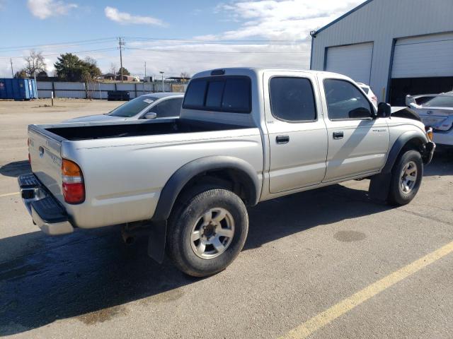 5TEGN92N32Z064968 - 2002 TOYOTA TACOMA DOUBLE CAB PRERUNNER SILVER photo 3