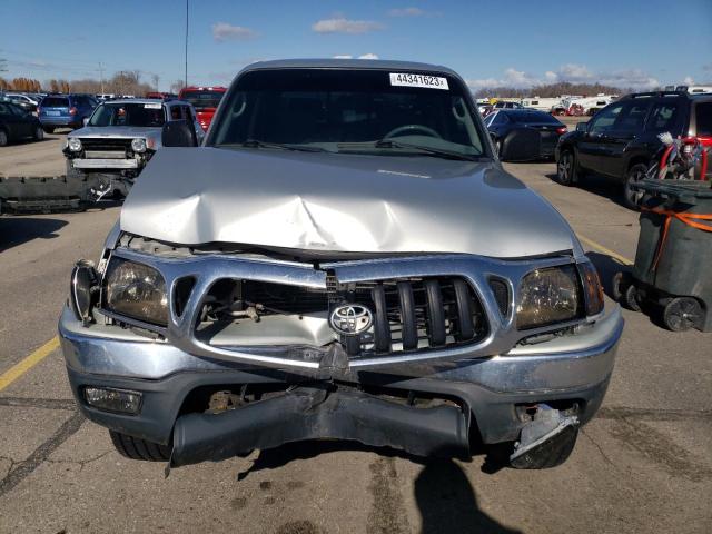 5TEGN92N32Z064968 - 2002 TOYOTA TACOMA DOUBLE CAB PRERUNNER SILVER photo 5