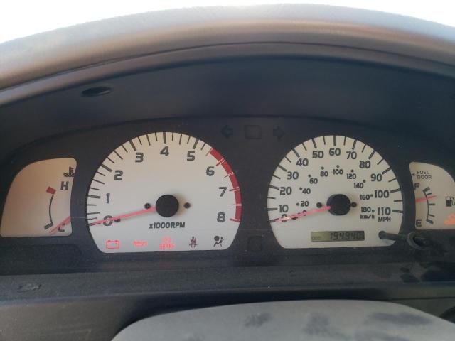 5TEGN92N32Z064968 - 2002 TOYOTA TACOMA DOUBLE CAB PRERUNNER SILVER photo 9