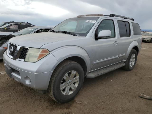 5N1AR18W86C634734 - 2006 NISSAN PATHFINDER LE ვერცხლისფერი ფოტო 1