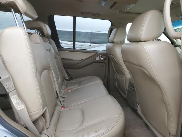 5N1AR18W86C634734 - 2006 NISSAN PATHFINDER LE ვერცხლისფერი ფოტო 11