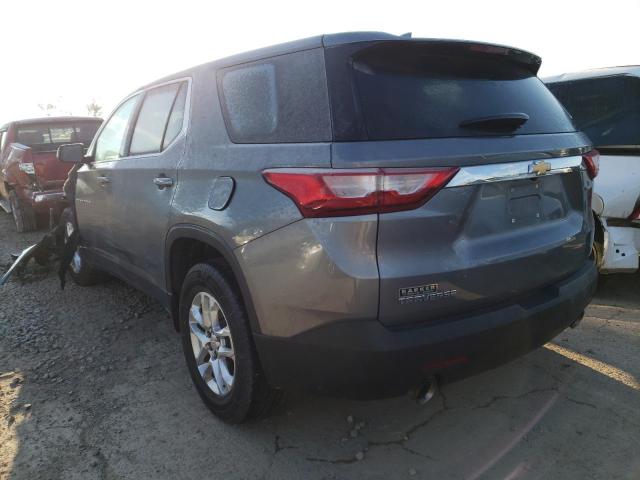 1GNERFKW5JJ167389 - 2018 CHEVROLET TRAVERSE LS GRAY photo 2