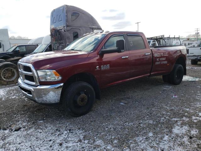 3C63RRHLXJG401016 - 2018 RAM 3500 SLT MAROON photo 1