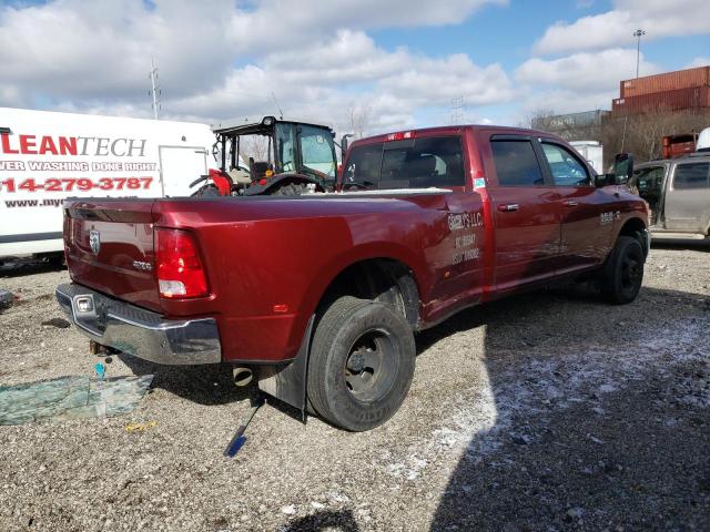 3C63RRHLXJG401016 - 2018 RAM 3500 SLT MAROON photo 3