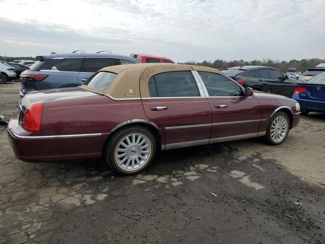 1LNHM81W84Y682489 - 2004 LINCOLN TOWN CAR EXECUTIVE Bordeaux Foto 3