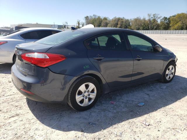 KNAFK4A6XG5488107 - 2016 KIA FORTE LX GRAY photo 3