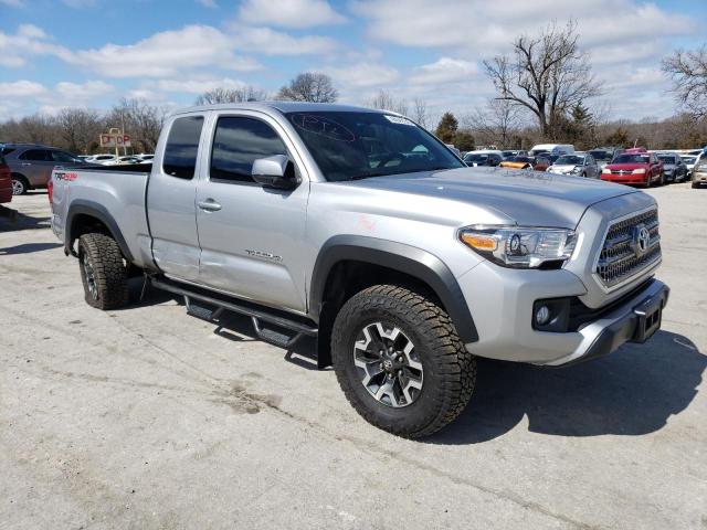 5TFSZ5AN1GX003156 - 2016 TOYOTA TACOMA ACCESS CAB 银色 照片 4
