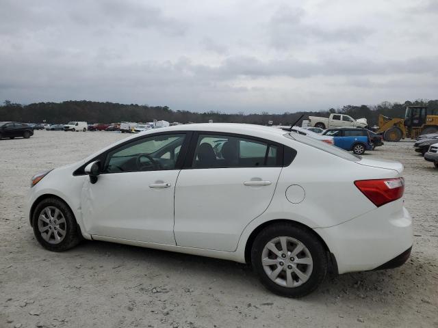 KNADM4A31D6236582 - 2013 KIA RIO LX WHITE photo 2