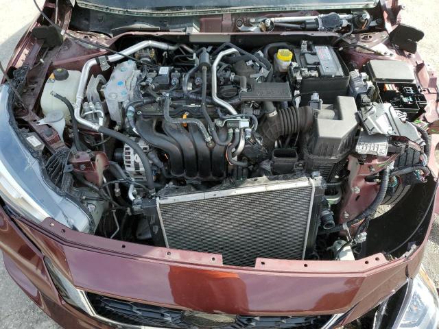 3N1AB8CV7NY208283 - 2022 NISSAN SENTRA SV MAROON photo 11