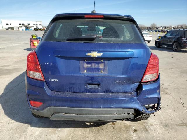 3GNCJKSBXHL155553 - 2017 CHEVROLET TRAX LS BLUE photo 6