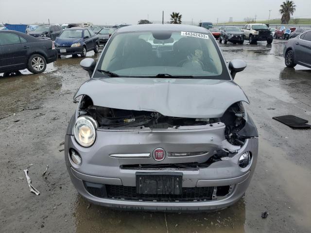 3C3CFFARXFT710115 - 2015 FIAT 500 POP SILVER photo 5