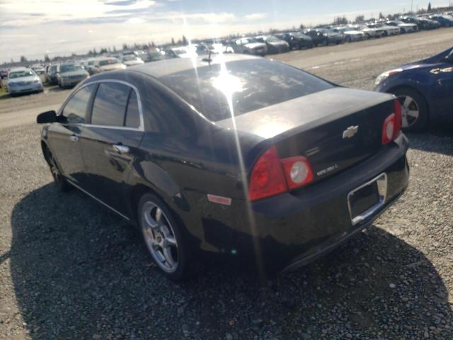 1G1ZC5E19BF199569 - 2011 CHEVROLET MALIBU 1LT BLACK photo 2