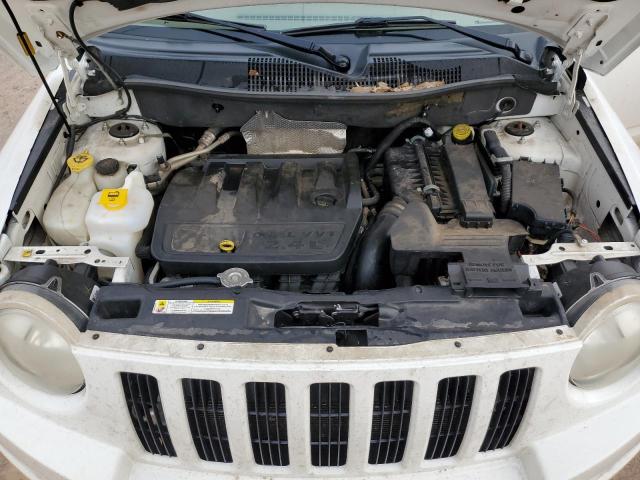 1J8FT47W27D118422 - 2007 JEEP COMPASS WHITE photo 11