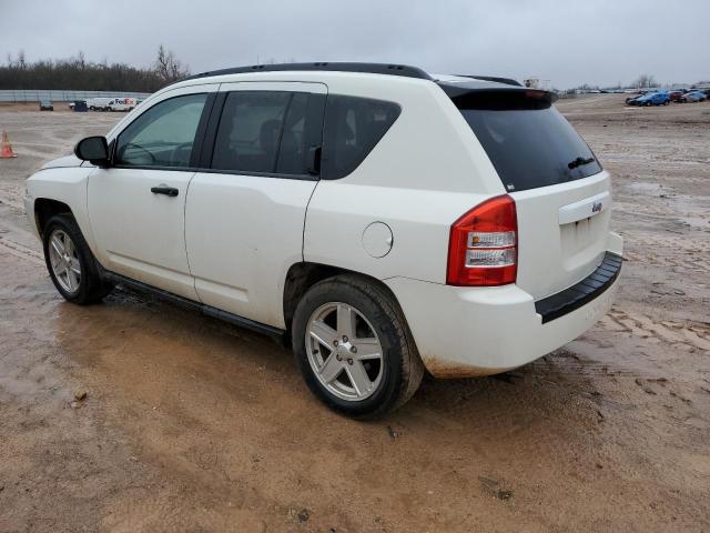 1J8FT47W27D118422 - 2007 JEEP COMPASS WHITE photo 2